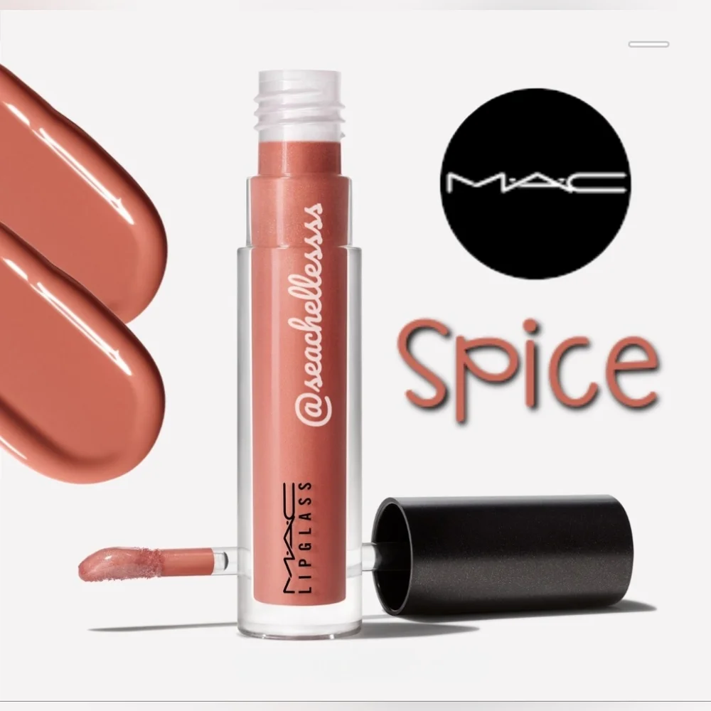 Mac Lipglass | Spice Neutral Nude | Brand New in Box | Authentic